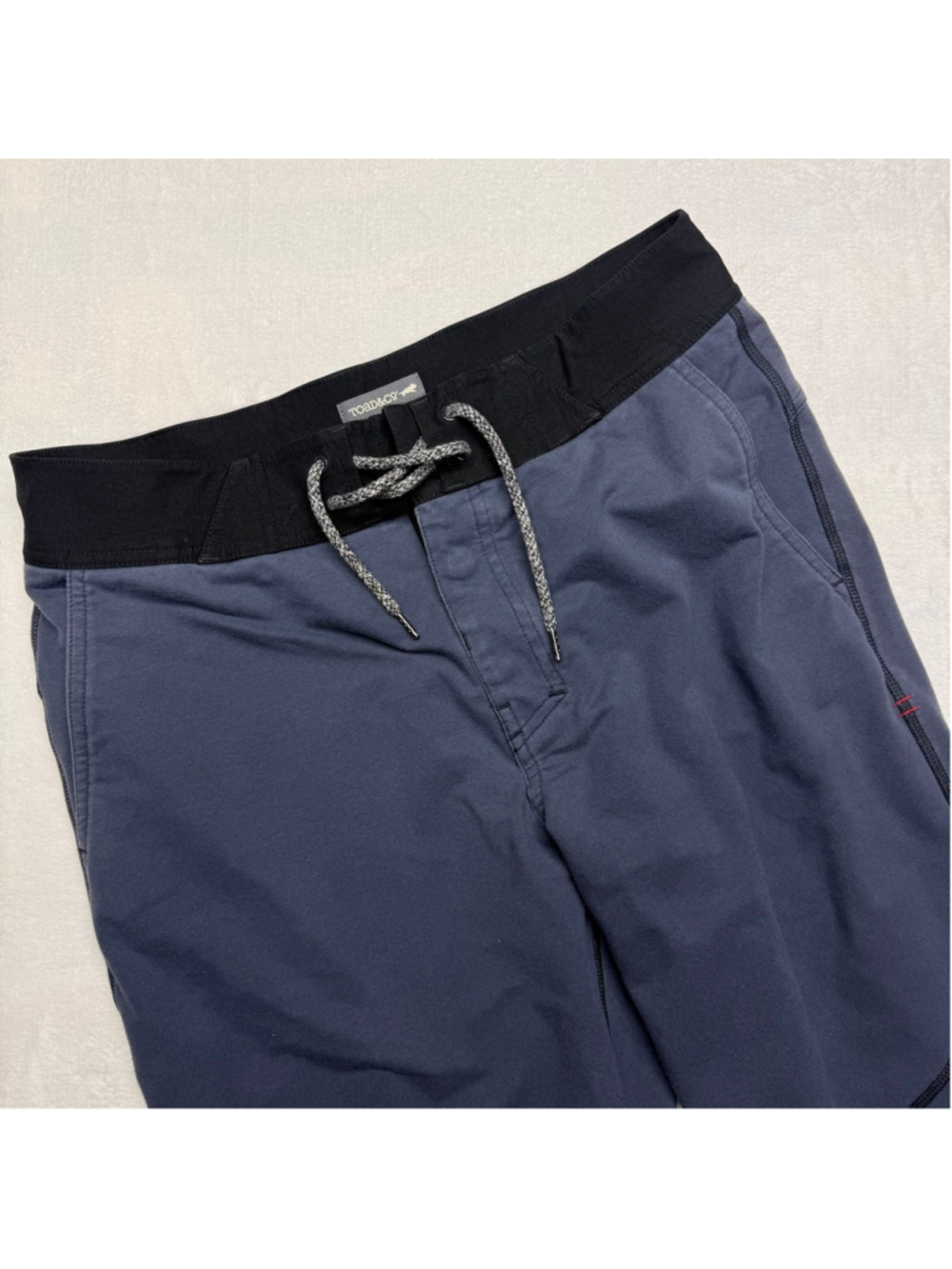 Men's Toad and‎ Co Blue & Black Sweatpants & Joggers Medium